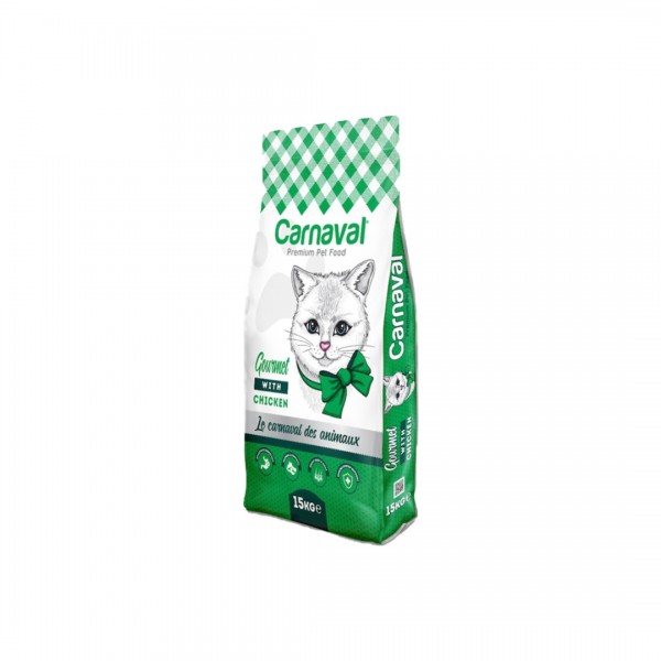 Carnaval Premium Gurme Tavuklu Yetişkin Kedi Maması 15 KG