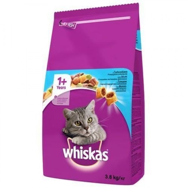 Whiskas Ton Balıklı Kedi Maması 3,8 Kg