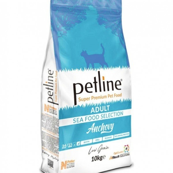 Petline  Ancyhovy Hamsili Yetişkin Kedi Maması 10 KG