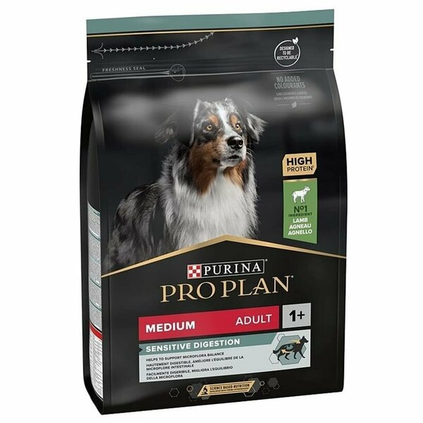 Pro Plan Sensitive Digestion Medium Kuzu Etli 3 kg Yetişkin Köpek Maması